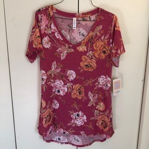 LuLaRoe Floral Christy Tee